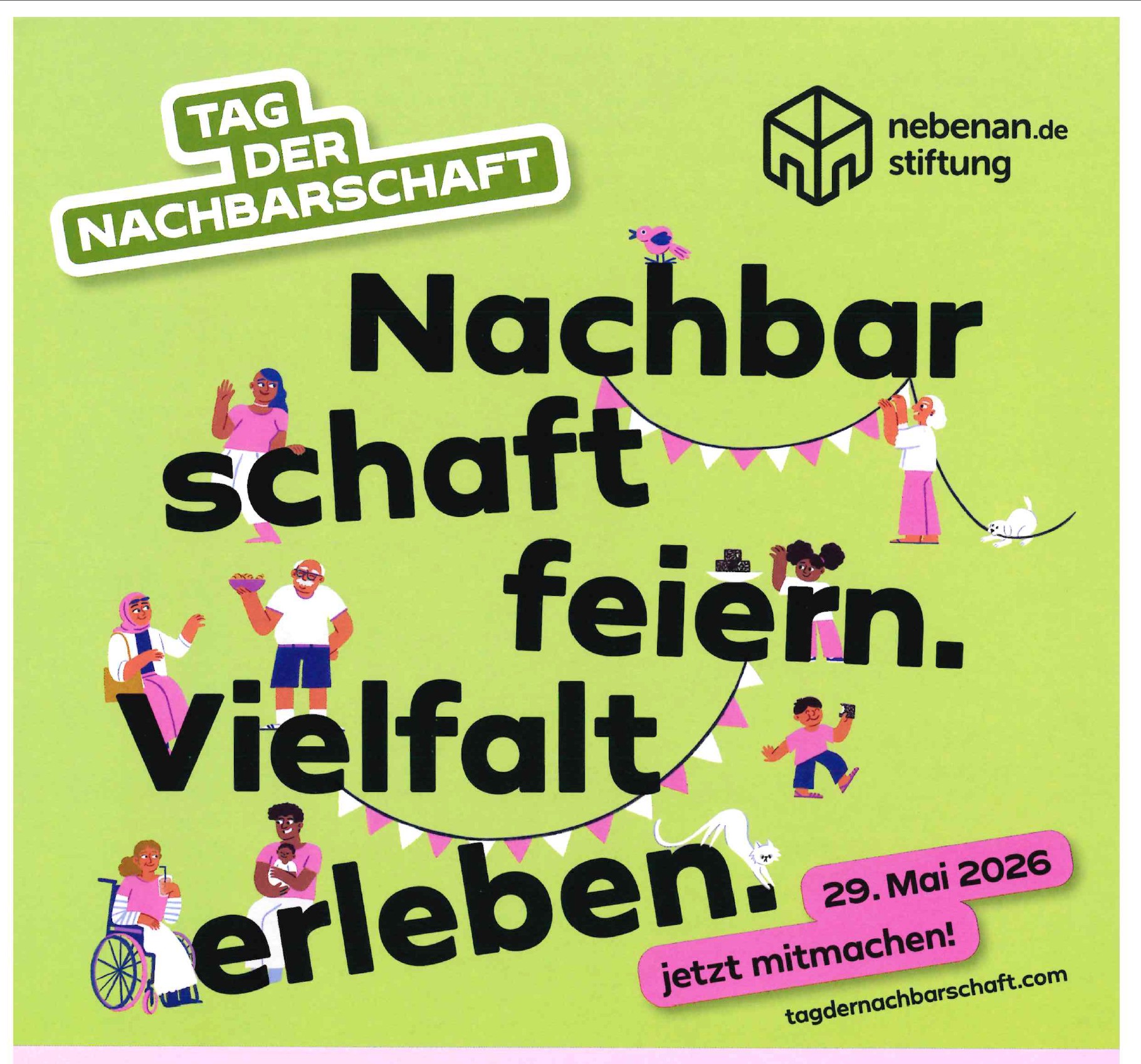 Tag der Nachbarschaft am 29. Mai